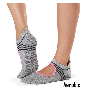 Yoga socks - ToeSox - Bella/Bellarina, Fulltoe Grip toe socks