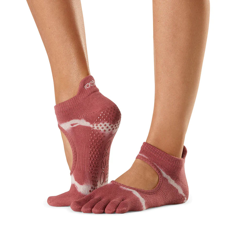 Yoga socks - ToeSox - Bella/Bellarina, Fulltoe Grip toe socks