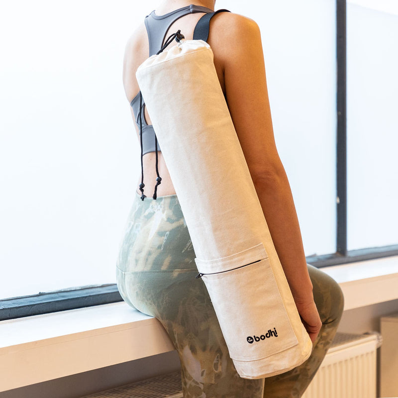 Yoga mat bag - Bodhi - Canvas, ecru