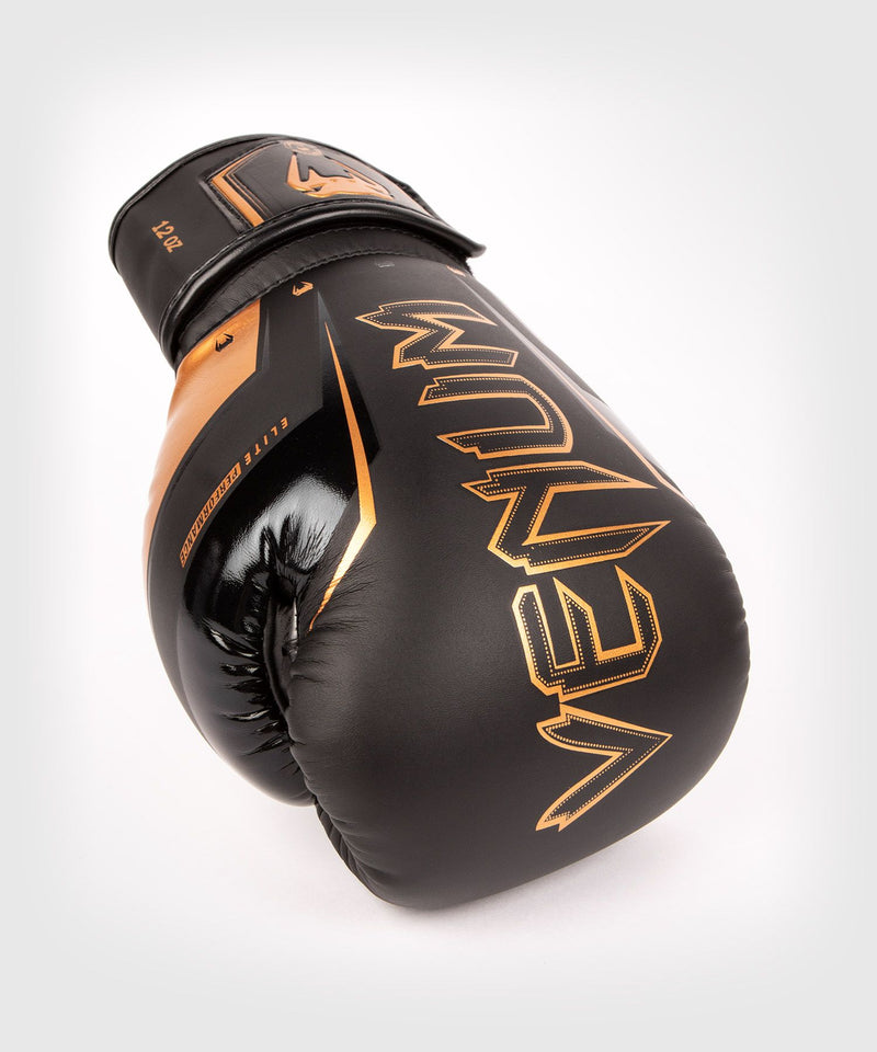 Boxing Gloves - Venum - 'Elite Evo' - Black/Bronze