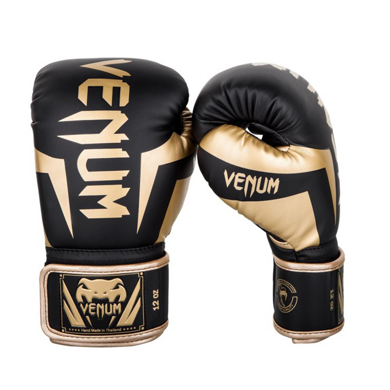 Boxing gloves - Venum - Elite - Black-Gold