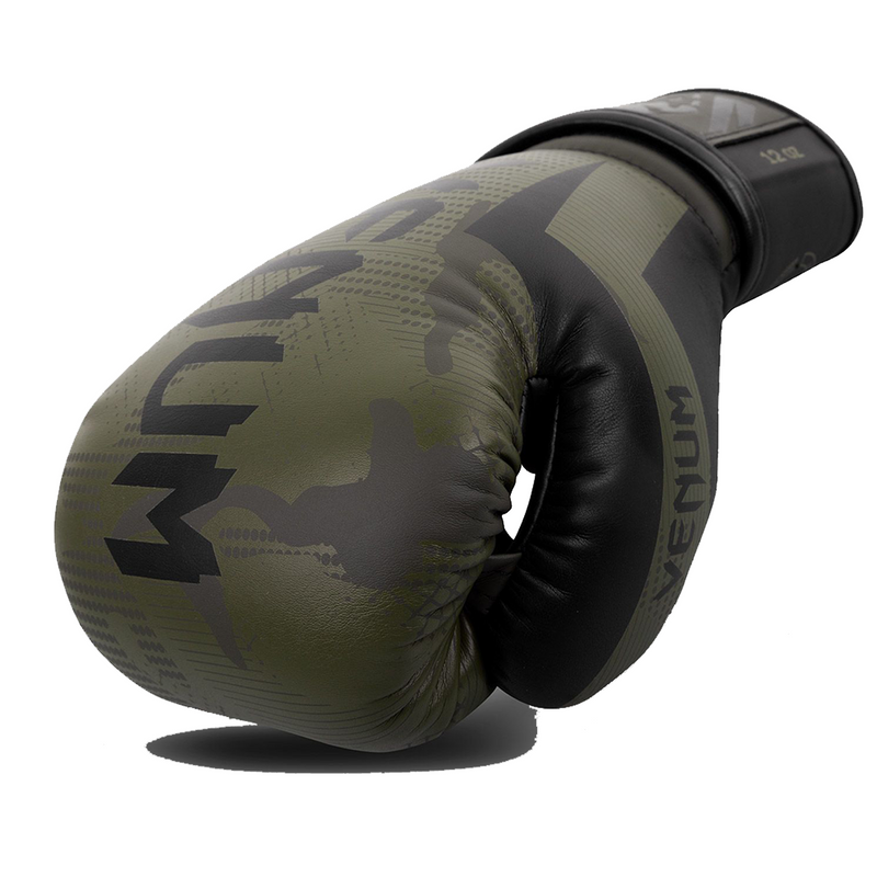 Boxing gloves - Venum - 'Elite' - Khaki-Maasto