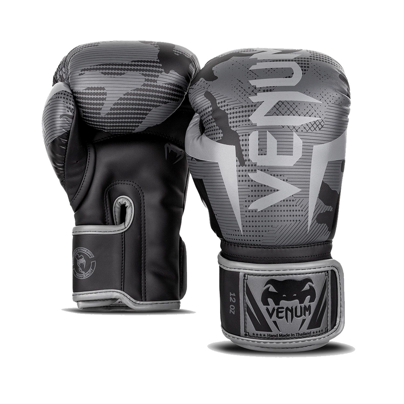 Boxing gloves - Venum - 'Elite' - Musta-Maasto